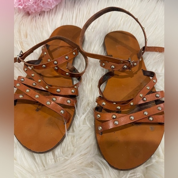 J.Crew Gianna Double Crop Sandals Size 8 - Picture 3 of 8